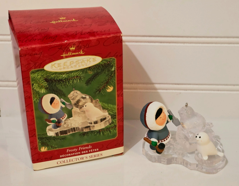 Hallmark Ornament 2000 FROSTY FRIENDS 21st in Series In Box EUC